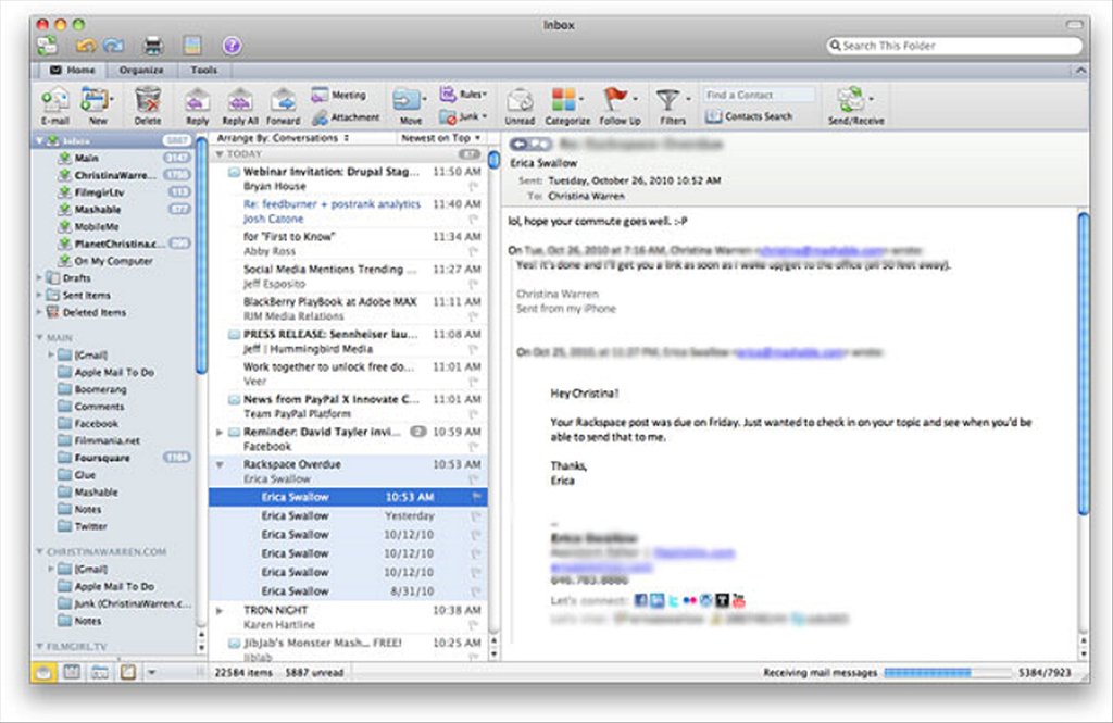 outlook client for mac os